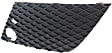 Driver and Passenger Side Grille Assemblies, Textured Black, Grille Cover