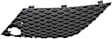 Driver and Passenger Side Grille Assemblies, Textured Black, Grille Cover