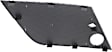 Driver and Passenger Side Grille Assemblies, Textured Black, Grille Cover