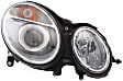 2006 Mercedes Benz E320 - Driver and Passenger Side Halogen Headlight, With bulb(s),  Chassis Code 211.026, OE Replacement, Sedan