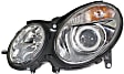 2006 Mercedes Benz E320 - Driver and Passenger Side Halogen Headlight, With bulb(s),  Chassis Code 211.026, OE Replacement, Sedan