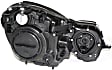 2006 Mercedes Benz E320 - Driver and Passenger Side Halogen Headlight, With bulb(s),  Chassis Code 211.026, OE Replacement, Sedan