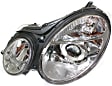 2006 Mercedes Benz E320 - Driver and Passenger Side Halogen Headlight, With bulb(s),  Chassis Code 211.026, OE Replacement, Sedan