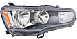Driver and Passenger Side Headlights, with Bulbs, Halogen, Production Date Up To November 2008