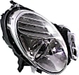 2009 Mercedes Benz E300 - Driver and Passenger Side Halogen Headlight, With bulb(s), For Models Without Premium Package, OE Replacement