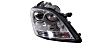 2007 Mercedes Benz ML320 - Driver and Passenger Side Halogen Headlight, With bulb(s), For Models Without Special Model "Grand Edition", Up to Chassis No. A 453758, OE Replacement