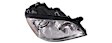 2007 Mercedes Benz ML320 - Driver and Passenger Side Halogen Headlight, With bulb(s), For Models Without Special Model "Grand Edition", Up to Chassis No. A 453758, OE Replacement
