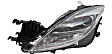 Driver and Passenger Side Halogen Headlight, Without bulb(s), OE Replacement