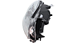Driver and Passenger Side Halogen Headlight, Without bulb(s), OE Replacement