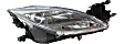 Driver and Passenger Side Halogen Headlight, Without bulb(s), OE Replacement