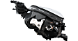 Driver and Passenger Side Halogen Headlight, Without bulb(s), OE Replacement