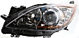 2011 Mazda 3 - Driver and Passenger Side Halogen Headlight, Without bulb(s), 5-Speed, OE Replacement