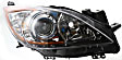 2011 Mazda 3 - Driver and Passenger Side Halogen Headlight, Without bulb(s), 5-Speed, OE Replacement