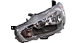 Driver and Passenger Side Halogen Headlight, With bulb(s), OE Replacement