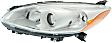 Driver and Passenger Side Headlights, without Bulbs, Halogen, CAPA Certified