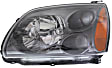 2004-2012 Mitsubishi Galant - Driver and Passenger Side Headlights, with Bulbs, Halogen, Standard Type