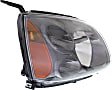 2004-2012 Mitsubishi Galant - Driver and Passenger Side Headlights, with Bulbs, Halogen, Standard Type