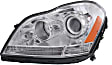2010 Mercedes Benz GL550 - Driver and Passenger Side Halogen Headlight, With bulb(s), OE Replacement