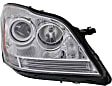 2010 Mercedes Benz GL550 - Driver and Passenger Side Halogen Headlight, With bulb(s), OE Replacement