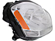 2010 Mercedes Benz GL550 - Driver and Passenger Side Halogen Headlight, With bulb(s), OE Replacement