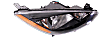 Driver and Passenger Side Headlights, with Bulbs, Halogen, with wiring harness