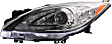 2010-2013 Mazda 3 - Driver and Passenger Side HID/Xenon Headlights, without Bulbs, without HID Bulb and Ballast, For Models without Auto Level Control, with Daytime Running Light