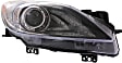 2010-2013 Mazda 3 - Driver and Passenger Side HID/Xenon Headlights, without Bulbs, without HID Bulb and Ballast, For Models without Auto Level Control, with Daytime Running Light