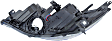 2010-2013 Mazda 3 - Driver and Passenger Side HID/Xenon Headlights, without Bulbs, without HID Bulb and Ballast, For Models without Auto Level Control, with Daytime Running Light