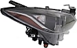 Driver and Passenger Side Headlights, with Bulbs, Halogen, without wiring harness, CAPA Certified