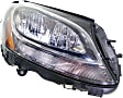 2017 Mercedes Benz C350e - Driver and Passenger Side Halogen Headlight, With bulb(s), For Models Without HID Option and Premium Package, OE Replacement, CAPA Certified