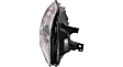 Driver and Passenger Side Halogen Headlight, With bulb(s), OE Replacement