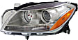 Driver and Passenger Side Halogen Headlight, With bulb(s), OE Replacement, CAPA Certified