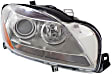 Driver and Passenger Side Halogen Headlight, With bulb(s), OE Replacement, CAPA Certified