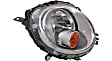 2015 Mini Cooper - Driver and Passenger Side Halogen Headlight, With bulb(s), OE Replacement, Convertible