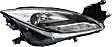 2012 Mazda 6 - Driver and Passenger Side Halogen Headlight, With bulb(s), OE Replacement