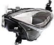 2012 Mazda 6 - Driver and Passenger Side Halogen Headlight, With bulb(s), OE Replacement