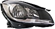 2012-2015 Mercedes Benz C250 - Driver and Passenger Side Headlights, with Bulbs, Halogen, Coupe, without corner light