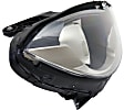 2012-2015 Mercedes Benz C250 - Driver and Passenger Side Headlights, with Bulbs, Halogen, Coupe, without corner light, CAPA Certified