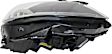 2012-2015 Mercedes Benz C250 - Driver and Passenger Side Headlights, with Bulbs, Halogen, Coupe, without corner light, CAPA Certified