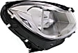 2014 Mercedes Benz C350 - Driver and Passenger Side Halogen Headlight, With bulb(s), OE Replacement, Sedan
