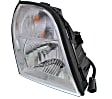 Driver and Passenger Side Halogen Headlight, With bulb(s), OE Replacement