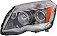 Driver and Passenger Side Headlights, with Bulbs, Halogen, 4-Door, Sport Utility