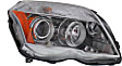 Driver and Passenger Side Headlights, with Bulbs, Halogen, 4-Door, Sport Utility