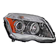 Driver and Passenger Side Headlights, with Bulbs, Halogen, 4-Door, Sport Utility, CAPA Certified