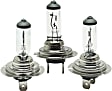 2004 Land Rover Discovery - Driver and Passenger Side H7 Headlight Bulb, For Models With Halogen Headlights, Except HID Headlights, High Beam or Low Beam, Set of 3