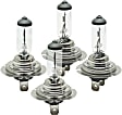 2004 Volvo XC70 - Driver and Passenger Side H7 Headlight Bulb, For Models With Halogen Headlights, Except HID Headlights, High Beam or Low Beam, Set of 4