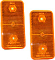 Side Marker - Front, Driver and Passenger Side, Lens and Housing, CAPA CERTIFIED