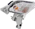 Front, Driver and Passenger Side Turn Signal Light, With bulb(s), CAPA Certified