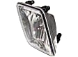 Front, Driver and Passenger Side Fog Lights, With Bulb(s), Halogen