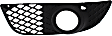Front, Driver and Passenger Side Fog Light Trims, Primed, For Models with Standard Type Bumper, Except Evolution Models